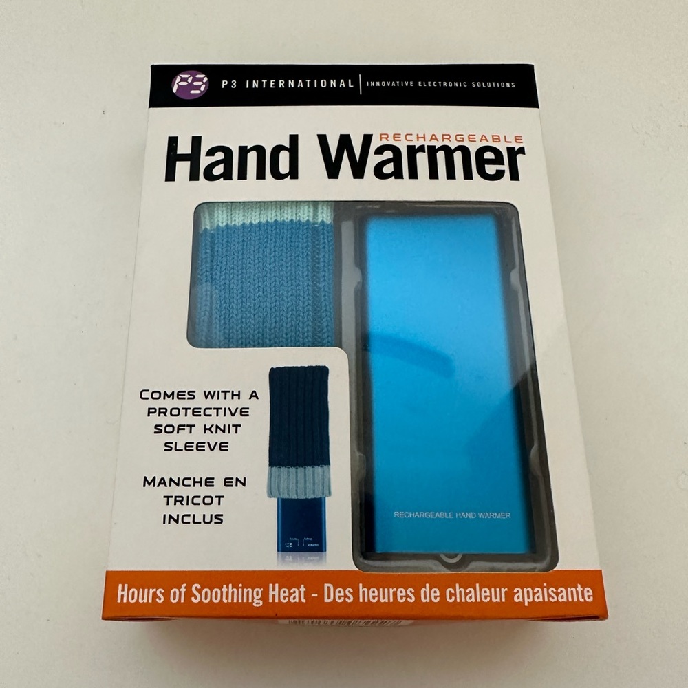 P3 international Rechargeable Hand Warmer (Blue)